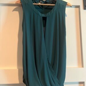 41 Hawthorn Teal Sleeveless Blouse